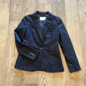 Banana Republic Denim Blazer Size 4